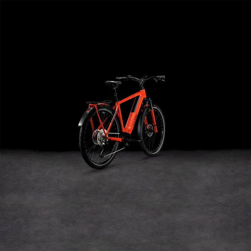 Cube Kathmandu Hybrid EXC 750 Wh E-Bike Diamant 28" red´n´black