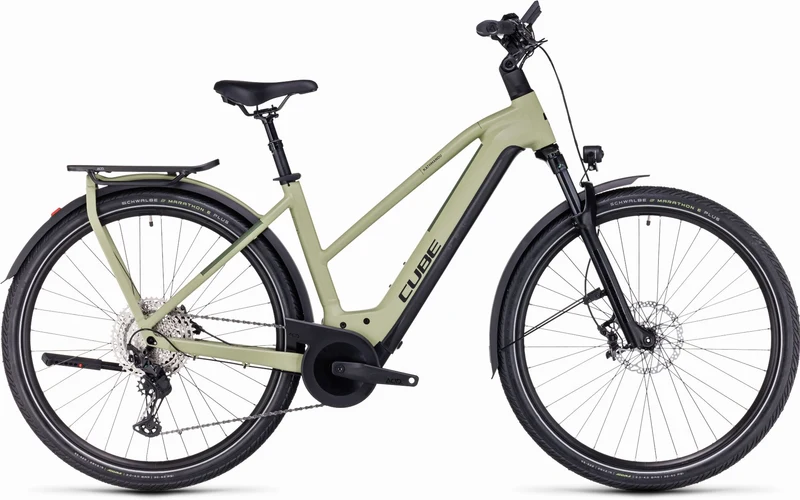 Cube Kathmandu Hybrid SLX 750 Wh E-Bike Trapeze 28" green´n´olive