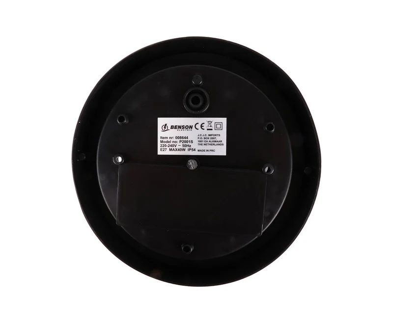 Stilvolle schwarze Bullauge-Leuchte: Modernes Design, LED-kompatibel, einfach zu installieren