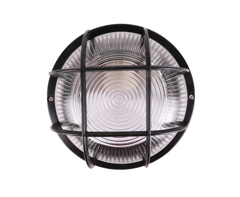 Stilvolle schwarze Bullauge-Leuchte: Modernes Design, LED-kompatibel, einfach zu installieren
