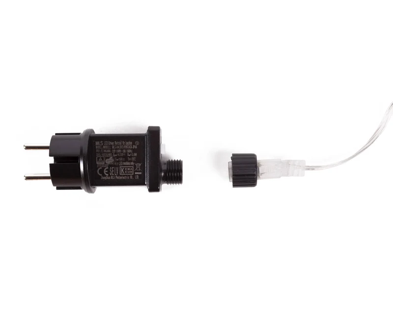 LED-Lichtervorhang, 154 LEDs, 11 Stränge, IP44, Innen/Außen, 8 Modi