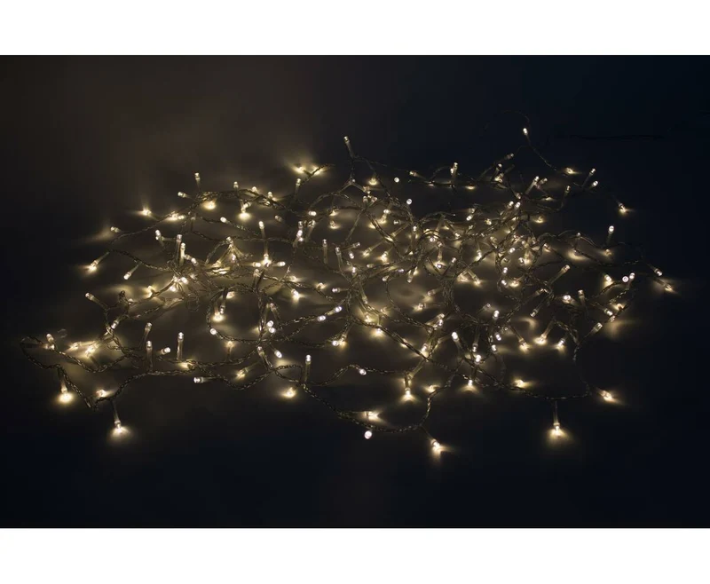 240 Micro-LED-Lichterkette 16,8 m IP44, für Innen- und Außendekoration
