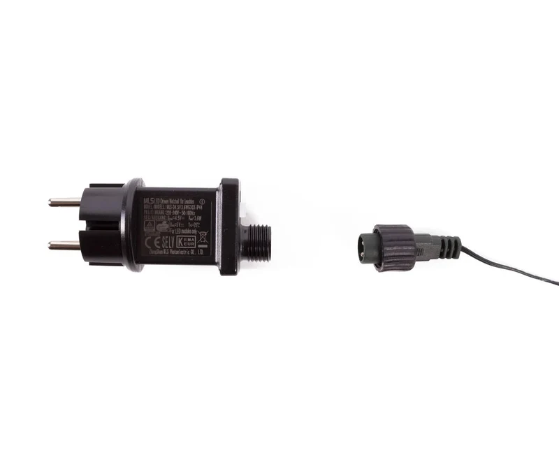 LED-Lichterkette 100 farbige LEDs, 9,3 m, für innen und außen