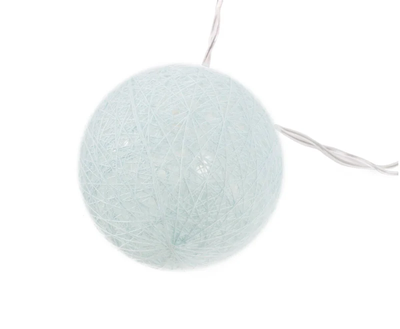LED-Lichterkette 10x Cotton Ball, 1,52 m, Warmweiß, Innenbereich