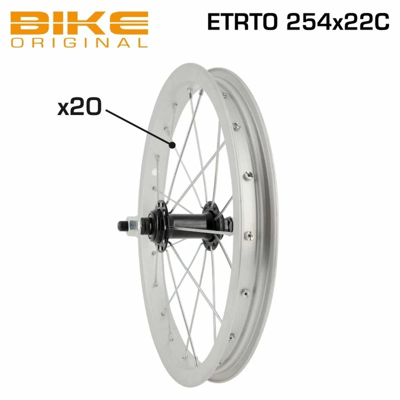 Roue de vélo enfant 14 pouces avant
