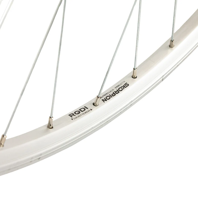 Roue arrière 28 pouces alu roue libre serrage écrou