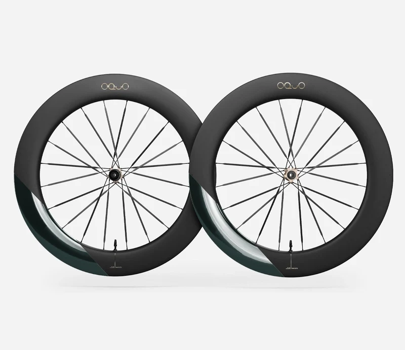 Oquo Satz Rennräder RA80LTD CS Sram XDR Escape Green Gloss