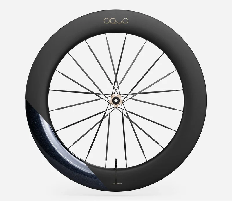 Oquo Vorderrad Rennrad RA80LTD CS Noctiluca Gloss