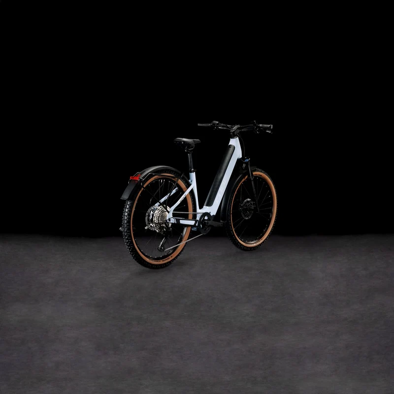 Cube Reaction Hybrid Pro 500 Wh Allroad E-Bike Hardtail Easy Entry 27,5" flashwhite´n´black