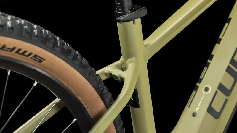 Cube Reaction Hybrid Race 625 Wh E-Bike Hardtail Diamant olive´n´green