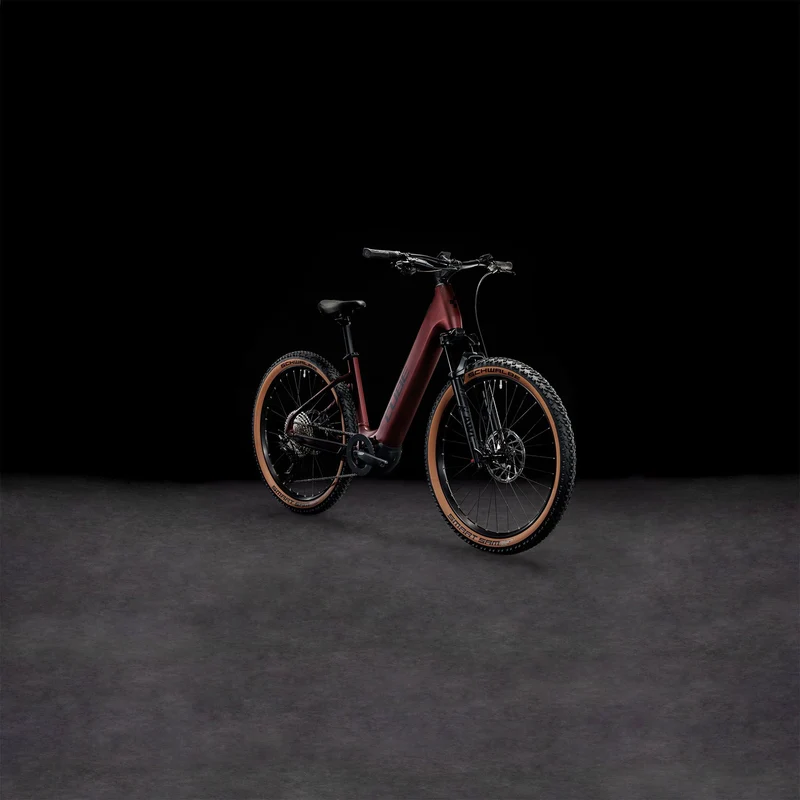 Cube Reaction Hybrid SLX 750 Wh E-Bike Hardtail Easy Entry 27,5" rubyred´n´black