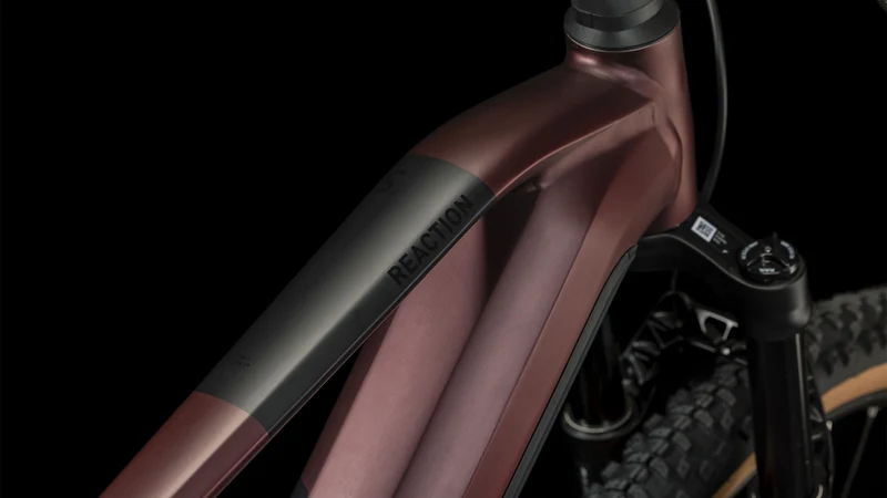 Cube Reaction Hybrid SLX 750 Wh E-Bike Hardtail Diamant rubyred´n´black