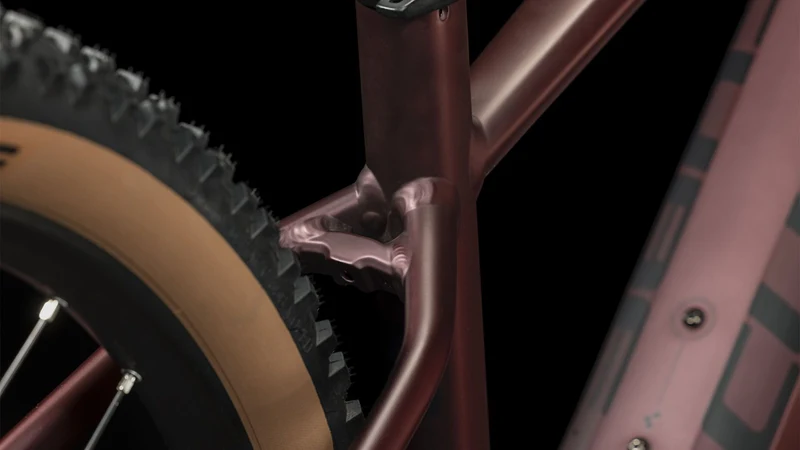 Cube Reaction Hybrid SLX 750 Wh E-Bike Hardtail Diamant rubyred´n´black