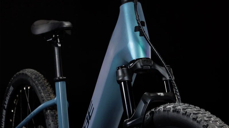 Cube Reaction Hybrid ABS 750 Wh E-Bike Hardtail Easy Entry 27,5" smaragdgrey´n´blue
