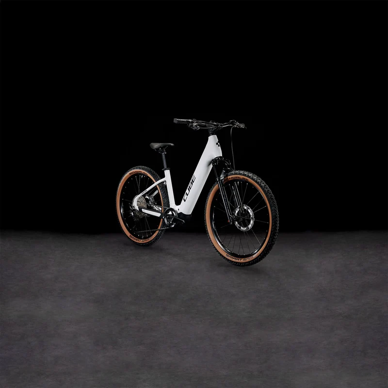 Cube Reaction Hybrid SLT 750 Wh E-Bike Hardtail Easy Entry 27,5" silver´n´cream