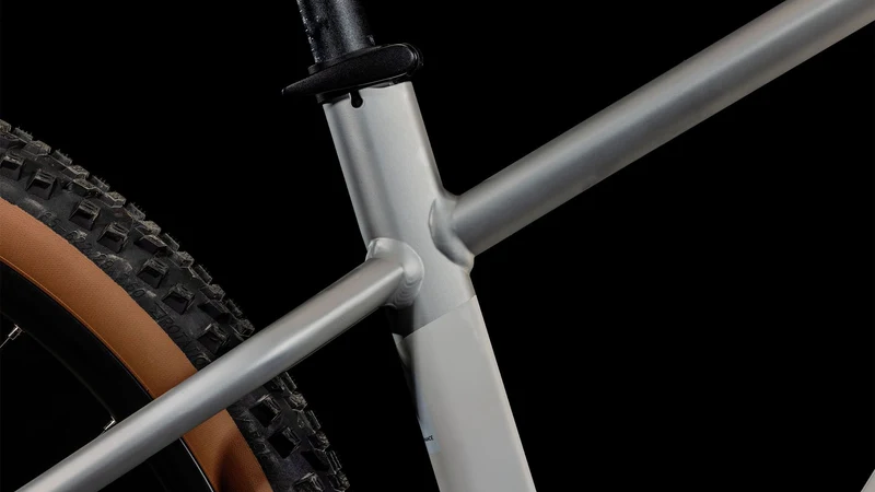 Cube Reaction Hybrid SLT 750 Wh E-Bike Hardtail Diamant silver´n´cream