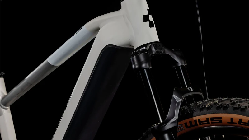 Cube Reaction Hybrid SLT 750 Wh E-Bike Hardtail Diamant silver´n´cream