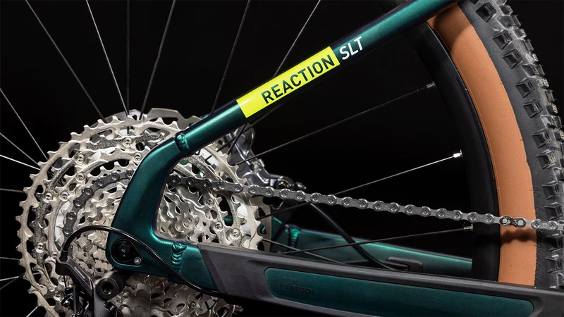Cube Reaction Hybrid SLT 750 Wh E-Bike Hardtail Easy Entry 27,5" goblin´n´yellow