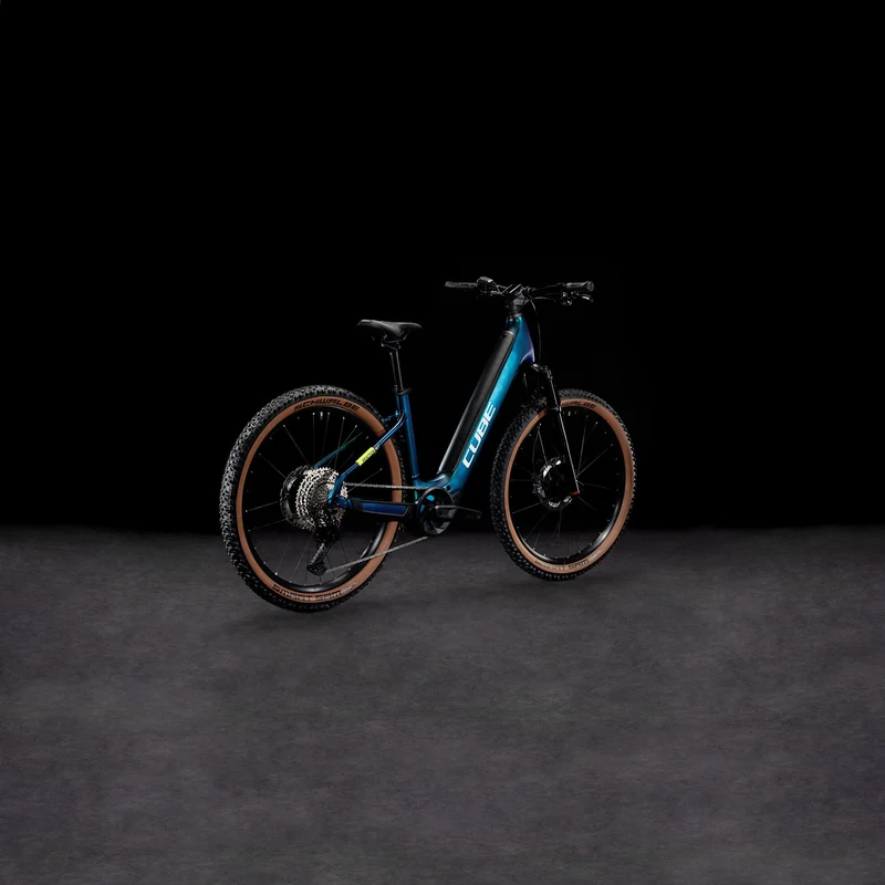 Cube Reaction Hybrid SLT 750 Wh E-Bike Hardtail Easy Entry 27,5" goblin´n´yellow