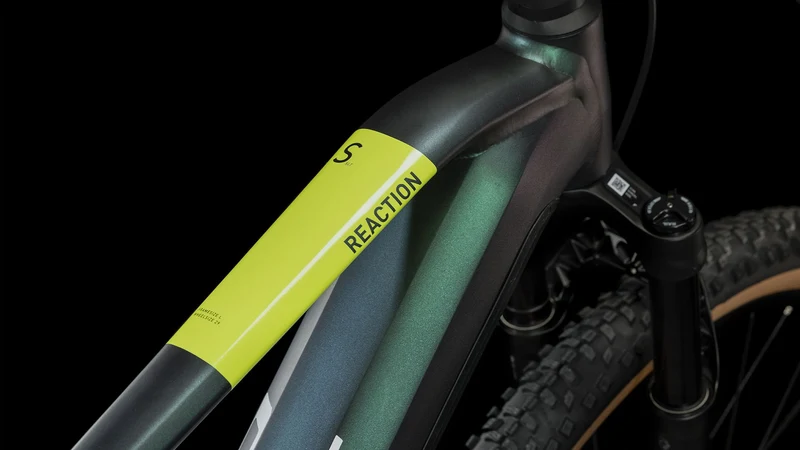 Cube Reaction Hybrid SLT 750 Wh E-Bike Hardtail Diamant goblin´n´yellow