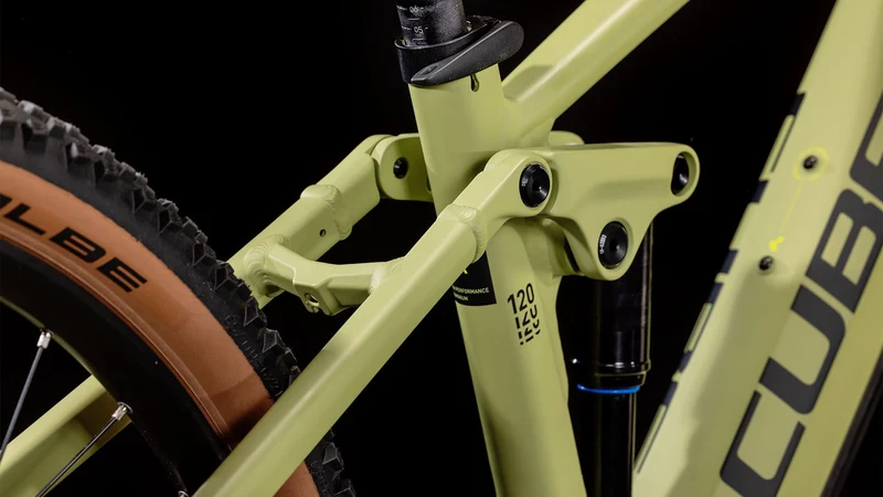 Cube Stereo Hybrid 120 One 625 Wh E-Bike Fully olive´n´green