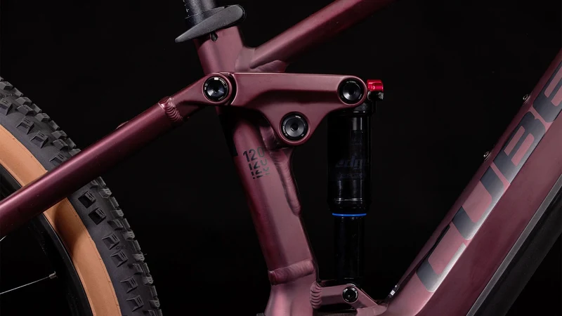 Cube Stereo Hybrid 120 One 750 Wh E-Bike Fully rubyred´n´black