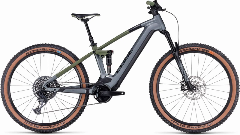 Cube Stereo Hybrid 120 TM 750 Wh E-Bike Fully flashgrey´n´olive