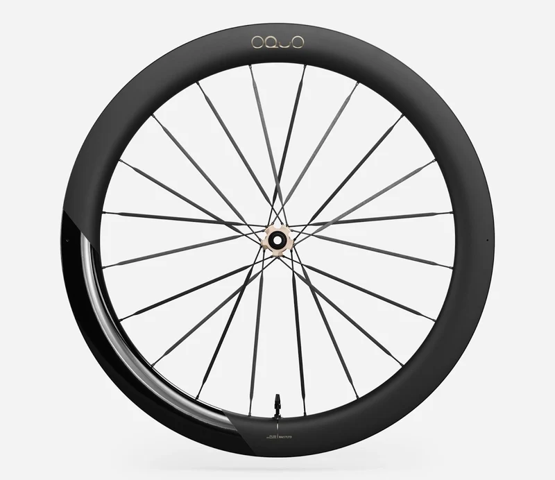 Oquo Vorderrad Rennrad RA57LTD CS Matt Gloss