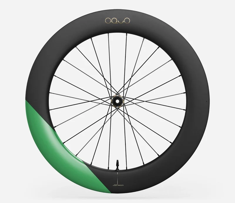 Oquo Hinterrad Rennrad RA80LTD Shimano HG Mintalized Matt