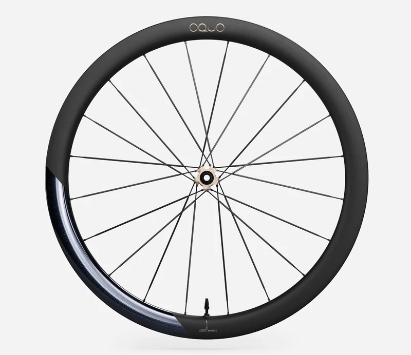 Oquo Vorderrad Rennrad RP45LTD CS Noctiluca Gloss