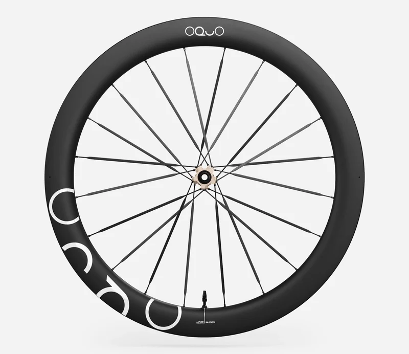 Oquo Vorderrad Rennrad RA57LTD CS Schwarz