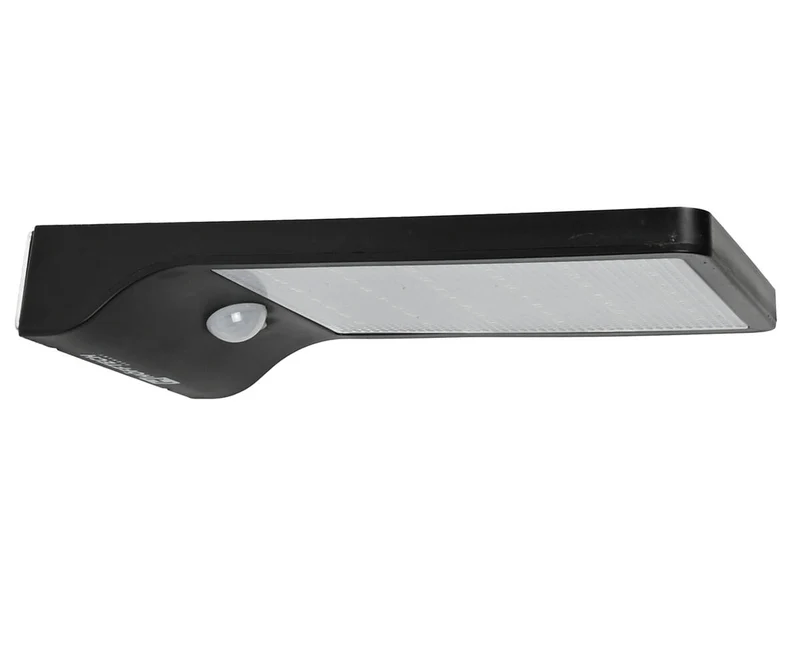 LED-Solar-Wandleuchte 2200 mAh mit Bewegungsmelder, warmweißes Licht