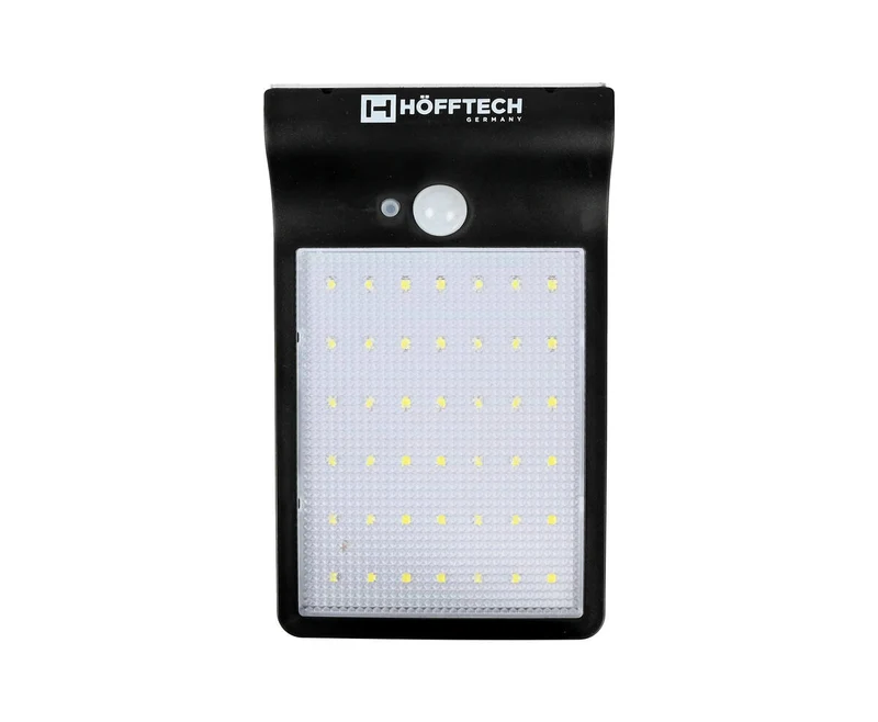 LED-Solar-Wandleuchte 2200 mAh mit Bewegungsmelder, warmweißes Licht