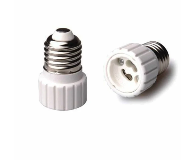 Adapter E27 auf GU10 für einfache Lampenkompatibilität zu Hause.