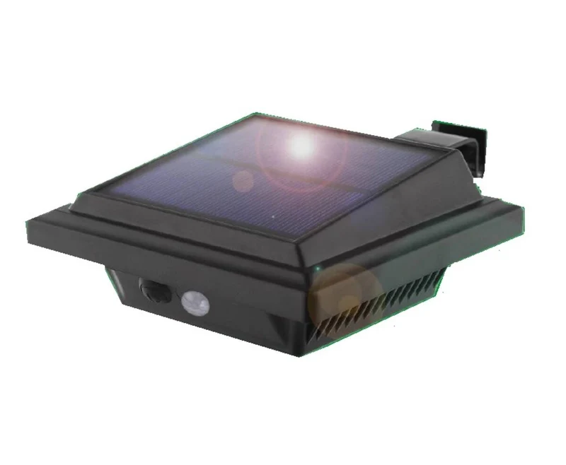 Solar-LED-Wandleuchte mit PIR, 158 Lumen, IP65, 8-10 Std. Leuchtdauer