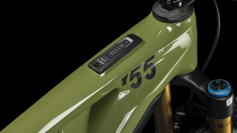 Cube Stereo Hybrid One55 C:68X TM 750 Wh E-Bike Fully 29" olive´n´chrome
