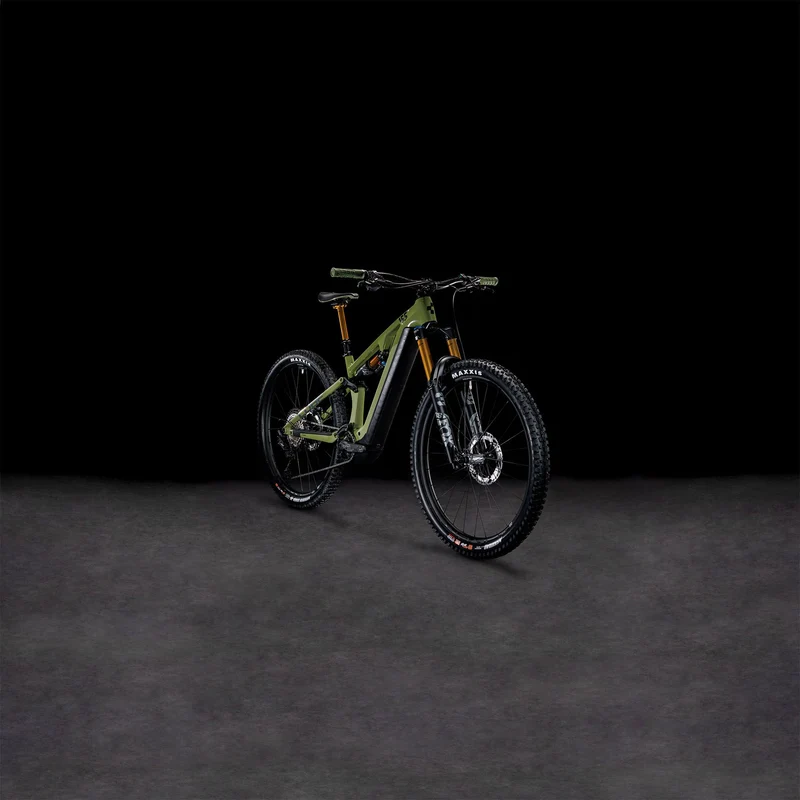 Cube Stereo Hybrid One55 C:68X TM 750 Wh E-Bike Fully 29" olive´n´chrome