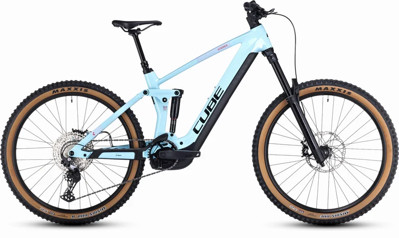 Cube Stereo Hybrid 160 HPC Race 625 Wh E-Bike Fully 27,5" iceblue´n´black