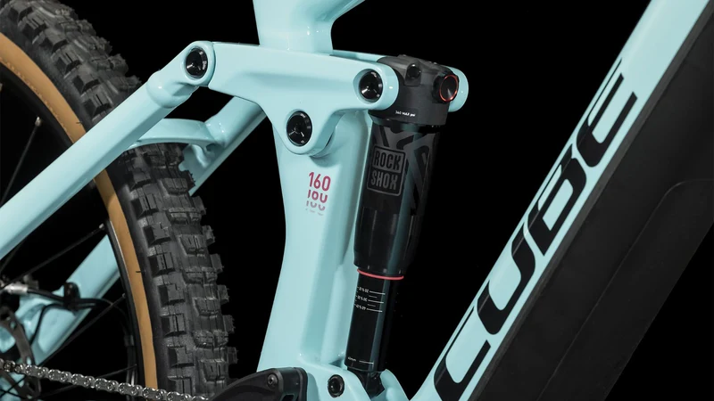 Cube Stereo Hybrid 160 HPC Race 625 Wh E-Bike Fully 27,5" iceblue´n´black