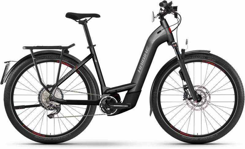 Haibike Trekking S 10 750 Wh E-Bike Wave 27,5" titan/silver - matt gloss