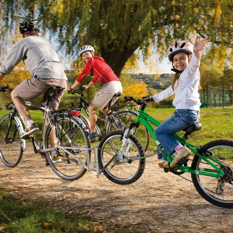 Follow Me système de remorquage vélo enfant