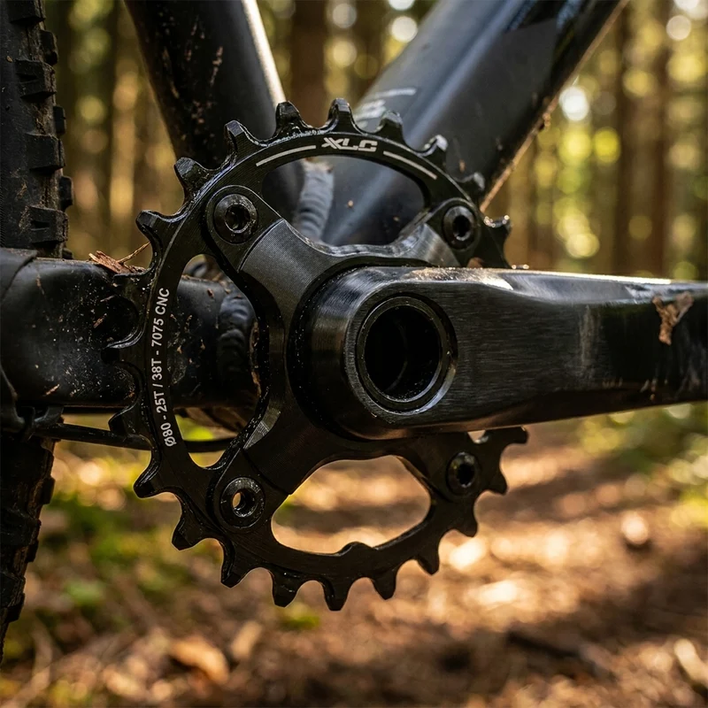 XLC Kettenblatt CR-A22 Sram 2x10 speed Ø80mm 25 Zähne