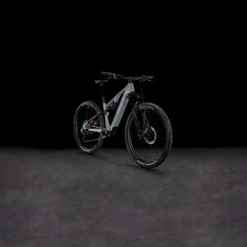 Cube AMS Hybrid One44 C:68X TM 400 Wh E-Bike Fully 29" swampgrey´n´purplereflex