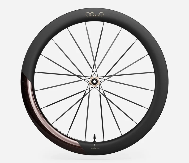 Oquo Vorderrad Rennrad RA57LTD CS Burning Ashes Gloss