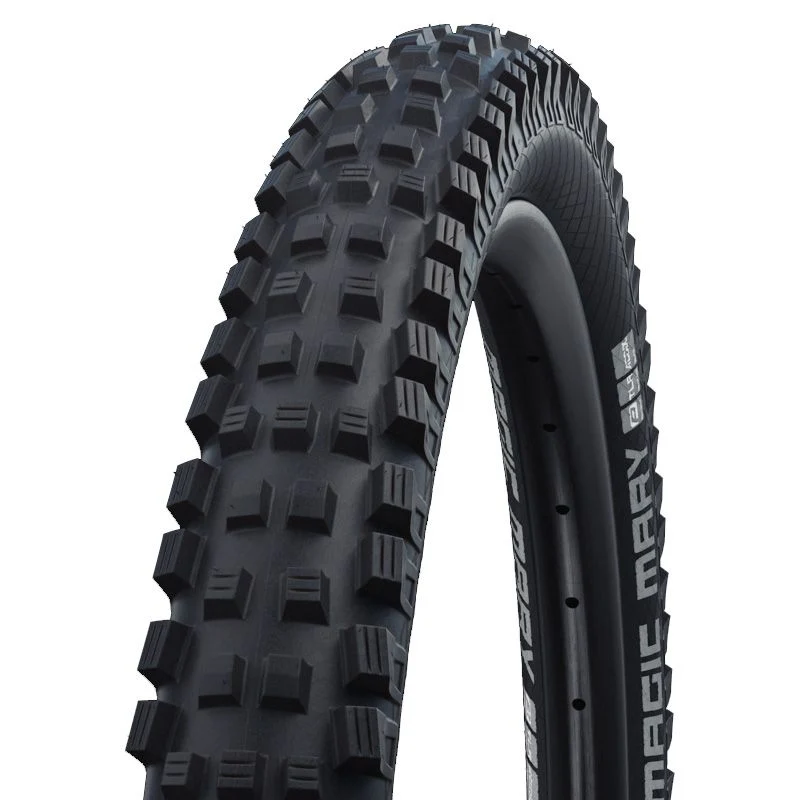 Reifen Schwalbe Magic Mary HS447 Evolution Super Trail Addix Ultra Soft Tubeless Faltbar Schwarz
