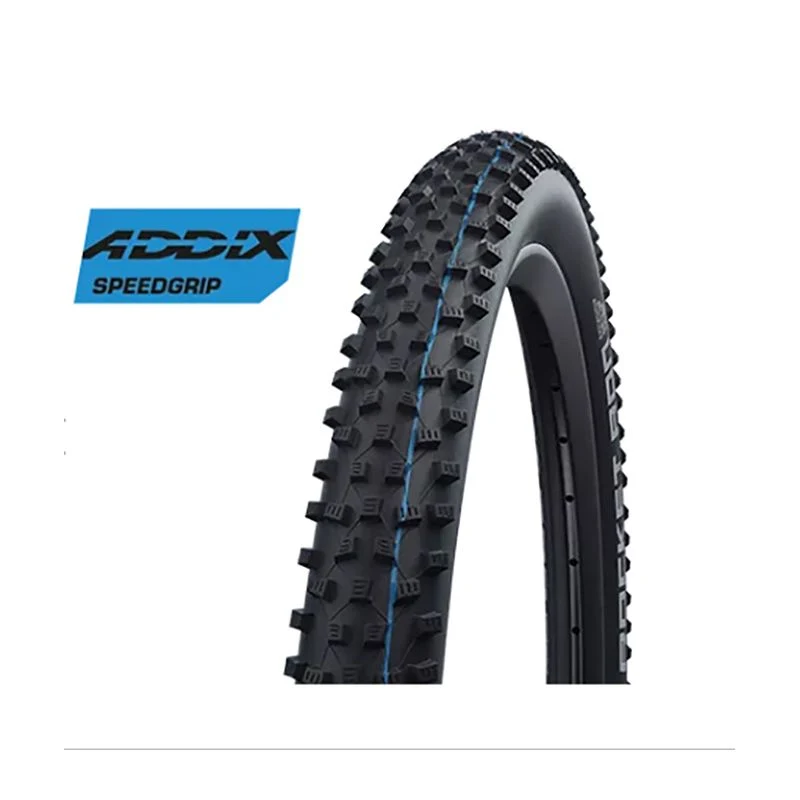 Reifen Schwalbe Rocket Ron HS438 Evolution Super Ground Tubeless Addix SpeedGrip Faltbar Schwarz