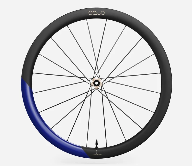 Oquo Vorderrad Rennrad RP45LTD CS Metallic Cobalt Blue Matt
