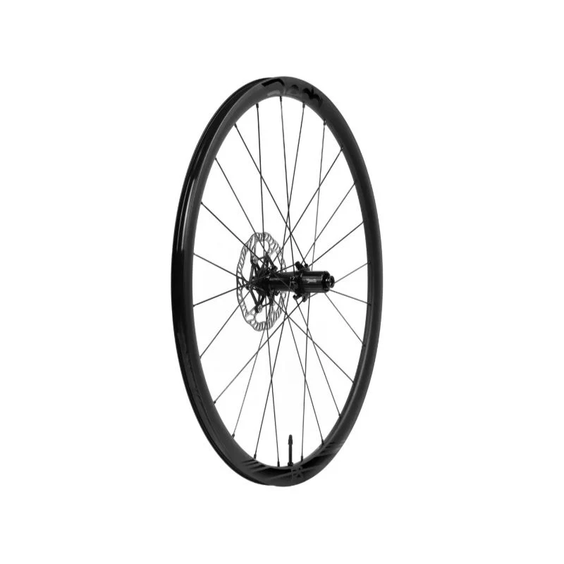 Hinterrad Deda Hero Scheibenrad Scheibenbremse Center Lock Tubeless Ready Reifen Schwarz