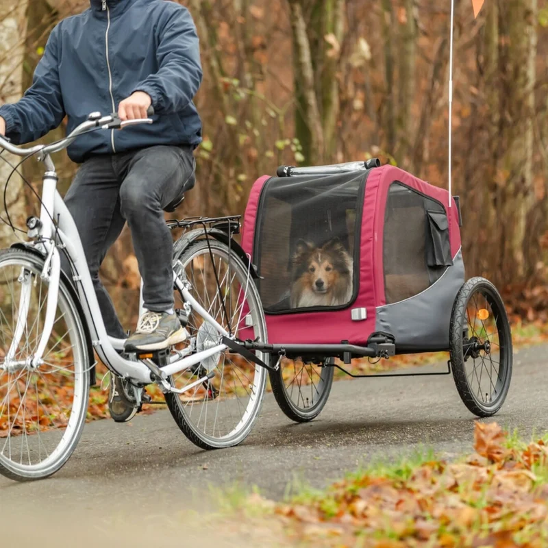 Remorque vélo pour chien de moins de 22 kg - Trixie