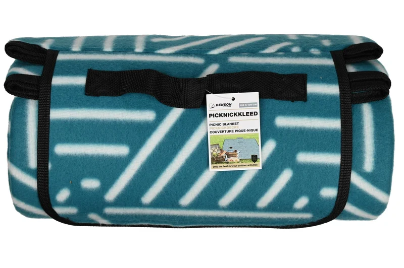 Picknickdecke 150 x 130 cm – Maße 150 x 130 cm, faltbar, wasserdicht